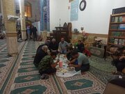 پذیرایی از زوار اربعین حسینی با حضور جوانان مسجدی در موکب شهیدحججی کرمانشاه