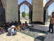 برگزاری برنامه پیاده‌روی، کوهنوردی و روایتگری شهدا توسط اعضای کانون بینات قروه