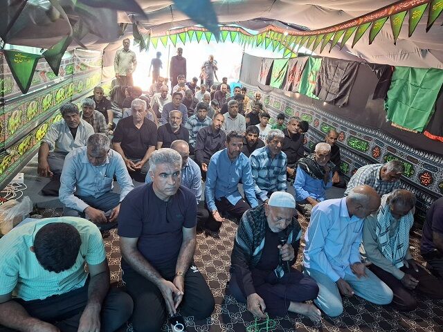 ۴۰ روز خادمی بچه‌مسجدی‌هایِ «زمین‌سنگ» به نام قمر عشیره