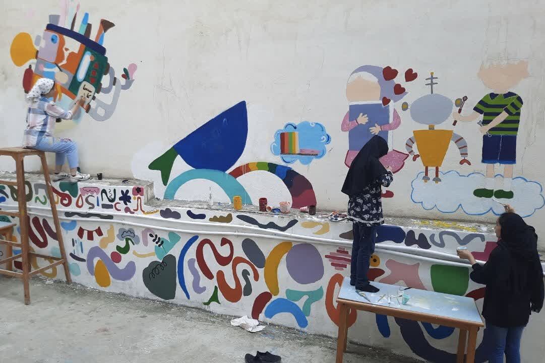 تابستان رنگی با هنرنمایی اعضای کانون پرورش فکری گرگان