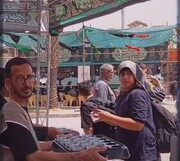 روایتی کوتاه از فعالیت‌های موکب حضرت مهدی موعود از مسجد جامع فردوس(شهرستان فردوس)