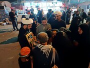 خدمات رسانی مبلغان خراسان جنوبی به زائران اربعین حسینی