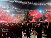 شکوه بی‌پایان بین‌الحرمین در شب اربعین