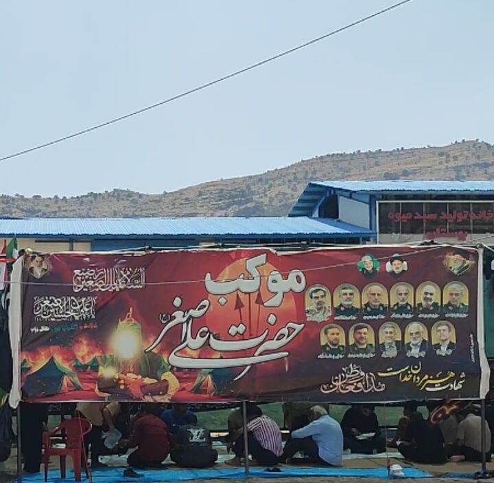 اتفاقات مبارک در موکب «حضرت علی‌اصغر(ع)» بچه‌های مسجد