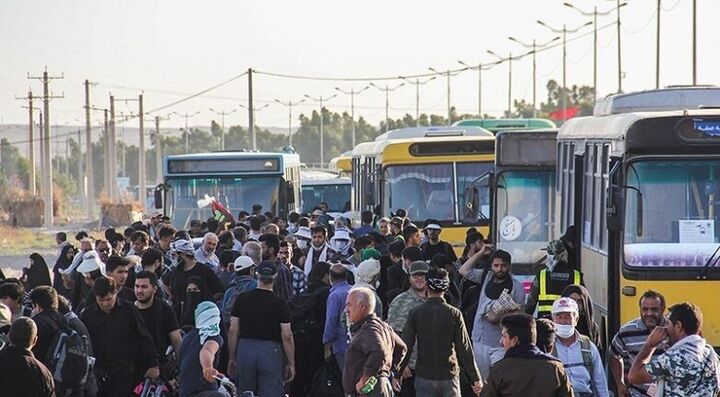 عبور بیش از ۲.۵ میلیون نفر از ابتدای ماه صفر