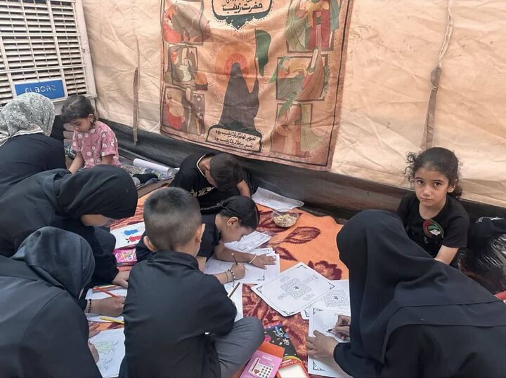 گسترش برنامه‌های کودک و نوجوان در زرباطیه با همت زنان