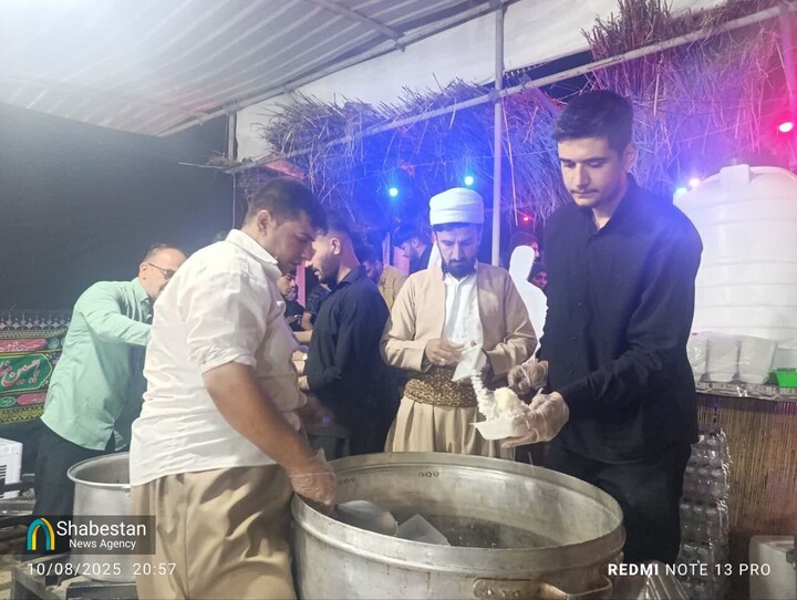 از مساجد کردستان تا باشماق؛ خاطره‌سازی بچه‌های مسجد در موکب «شهید هنیه»