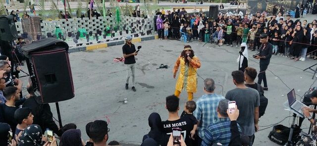 اجرای باشکوه نمایش آیینی «حضرت رقیه(س)» در مسیر پیاده‌روی اربعین بندرعباس