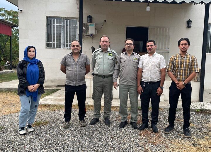 دیدار گروه حامیان تالش سرسبز با محیط‌بان جوکندان