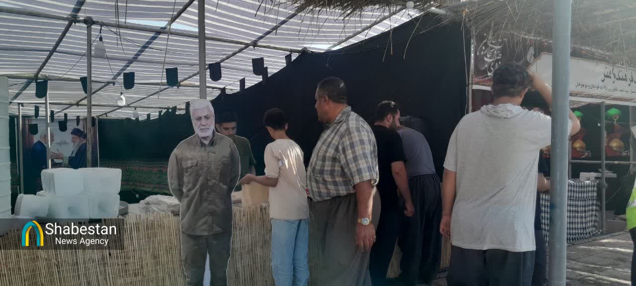 روایتی از شور و عشق در موکب اسماعیل هنیه؛ جایی که خدمت به زائران حسینی شب و روز نمی‌شناسد