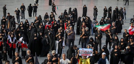 سنگتمام بچههای مسجد برای جاماندگان اربعین