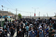 برگزاری پیاده روی نمادین اربعین حسینی در زاهدان/ همصدایی هزاران عاشق حسین (ع) در مسیر عشق