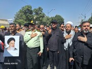 خروش کرمانشاهیان در مراسم جاماندگان اربعین حسینی