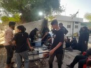 ۳۰ خادم، ۱۳ جوان، یک مسیر؛ اربعین با طعم نان تیری بچه‌ مسجدی‌های هوکرد