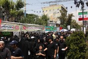 آیین دلدادگان اربعین حسینی در تهران