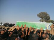 مراسم تشییع پیکرهای دو شهید جنگ تحمیلی آمریکایی-صهیونیستی در بخش جغین برگزار می‌شود