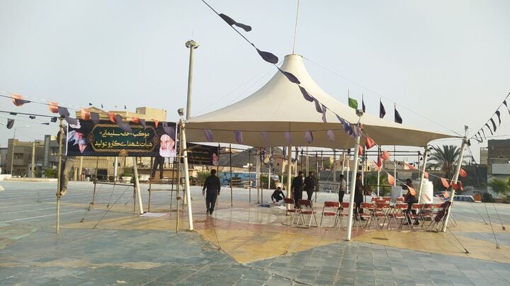 موکب حضرت زینب جامعه کار و تولید میزبان جاماندگان اربعین زاهدان