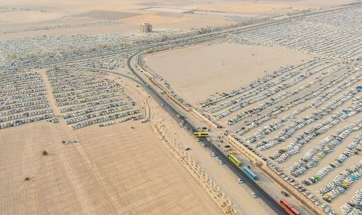 تخلیه ۴۰ درصد پارکینگ اربعین همزمان با موج بازگشت زائران