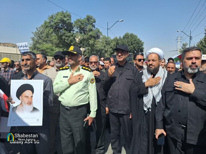 خروش کرمانشاهیان در مراسم جاماندگان اربعین حسینی