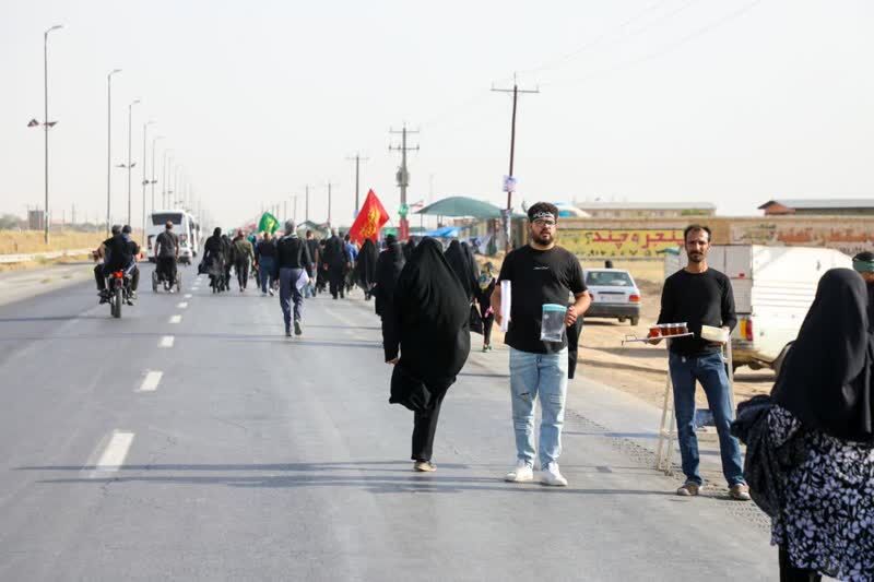 پیاده‌روی اربعین در استان مرکزی؛ گام‌های عاشقانه در مسیر عشق به امام حسین(ع)