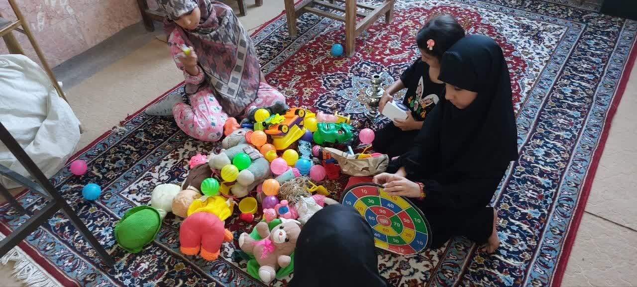 جوانان مسجد شهید عاصمی کرمانشاه، خادمان بیادعای اربعین هستند