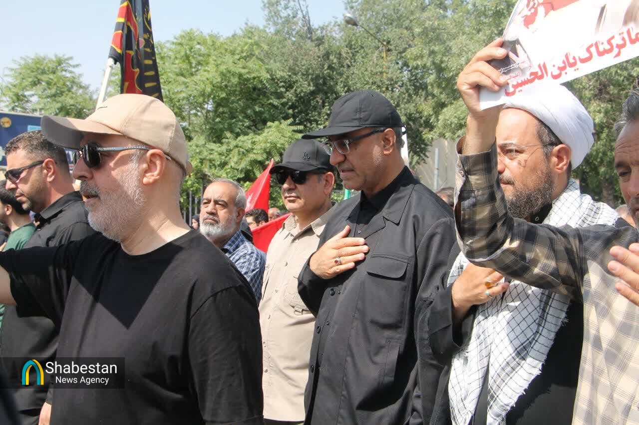 خروش کرمانشاهیان در مراسم جاماندگان اربعین حسینی