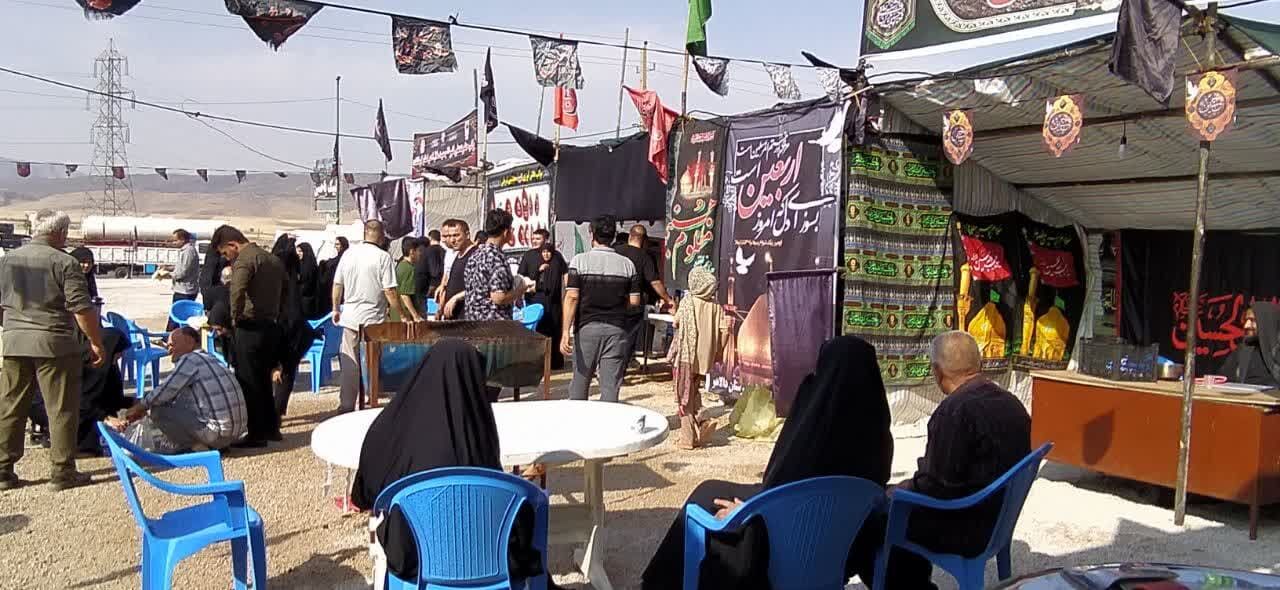 موکب مرصاد بصورت شبانهروزی پذیرایی از ۸۰۰ تا ۱۲۰۰ زائر است