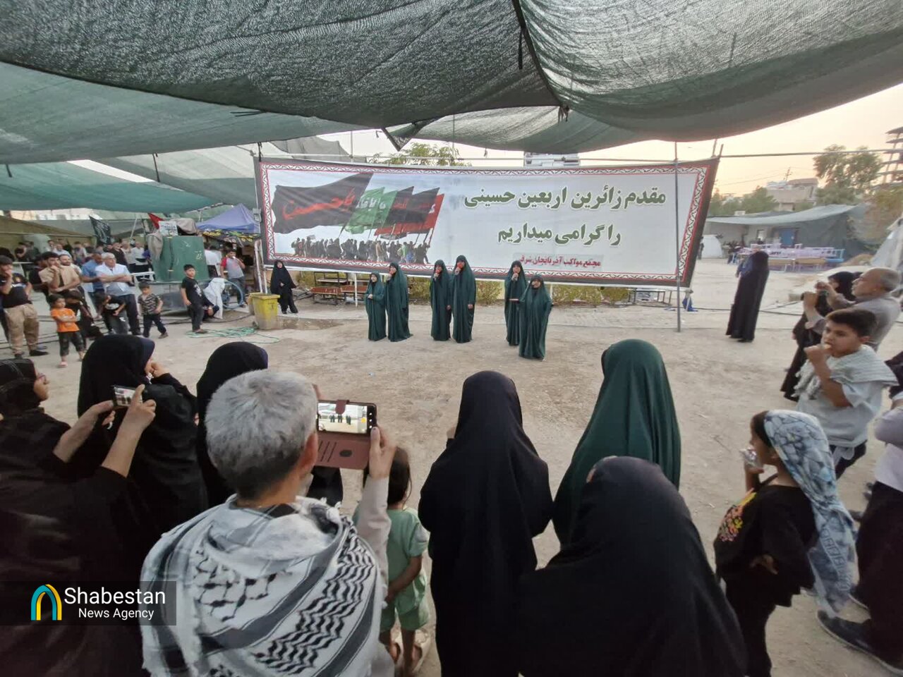 «خیمه‌القرآن‌الکریم»، جلوه حضور تخصصی کانون‌های مساجد در راهپیمایی اربعین