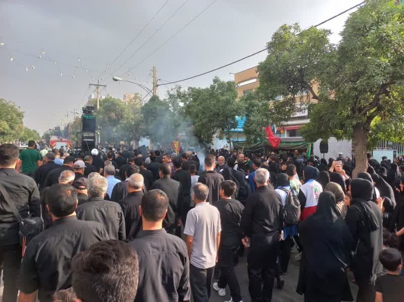 قدم‌های جا مانده و دل‌های عاشق همدانی‌ها تا کربلا پر کشید