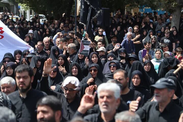 قدم‌های جا مانده و دل‌های عاشق همدانی‌ها تا کربلا پر کشید