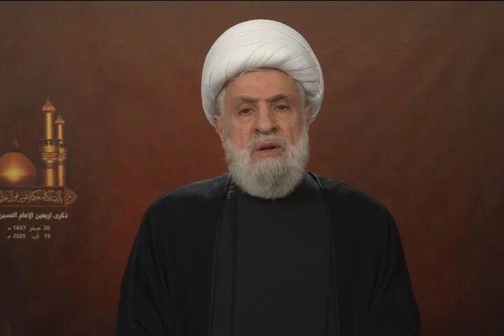 شیخ نعیم قاسم: مقاومت سلاح خود را تسلیم نخواهد کرد/ اکثر مردم لبنان با حزب‌الله هستند