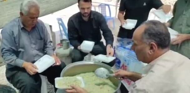 موکب شهدای بشیوه؛ تجلی عشق و همدلی اهالی روستای آینه در مسیر کربلا