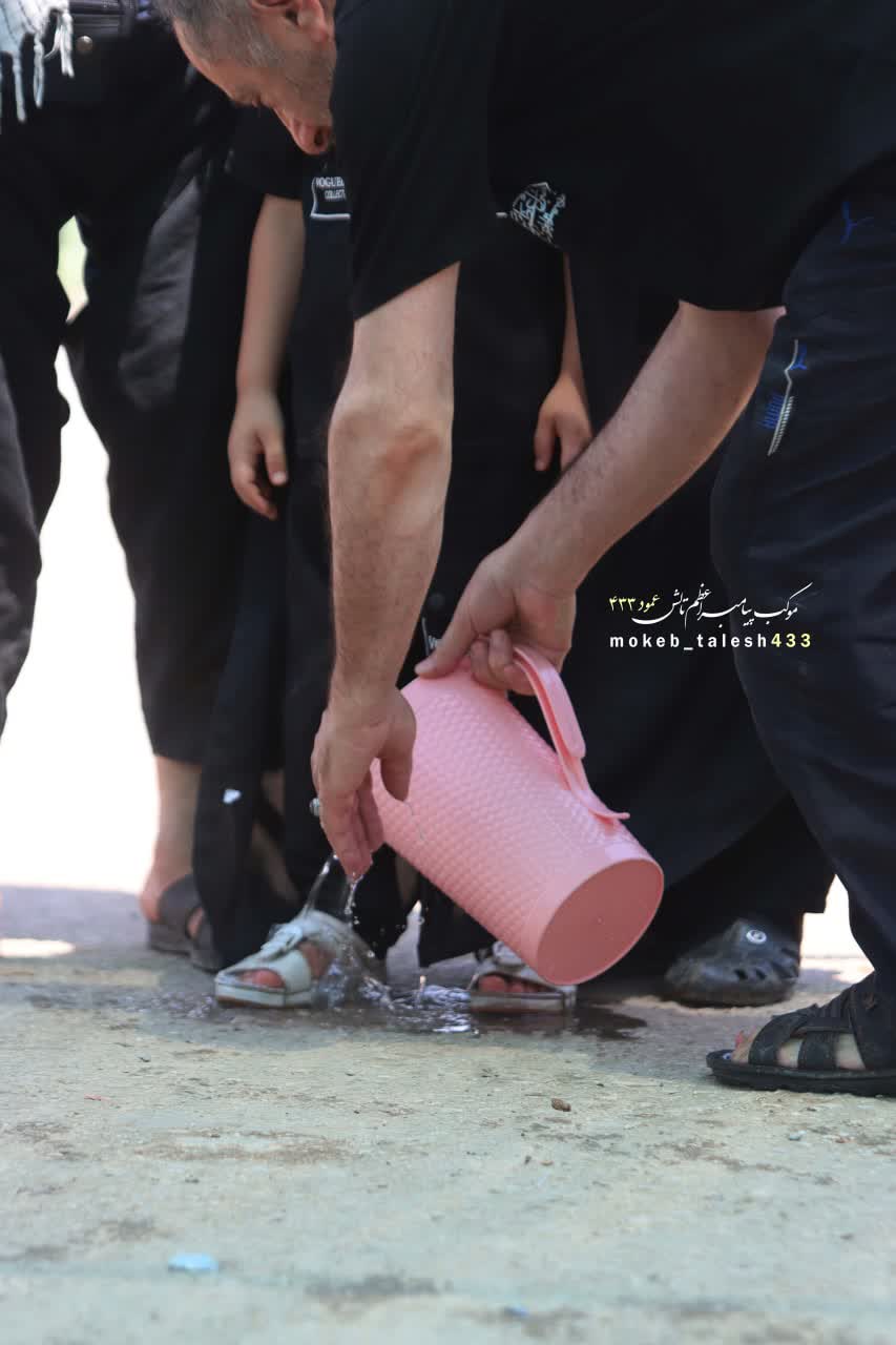 جلوه های از مشایه اربعین موکب پیامبراعظم(ص) تالش در عمود ۴۳۳