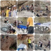 آماده‌سازی دومین آبشخور توسط گروه کوهنوردی «کلات کوخه چهواز»