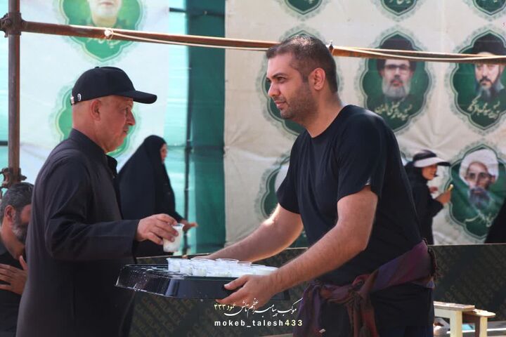 جلوه های از مشایه اربعین موکب پیامبراعظم(ص) تالش در عمود ۴۳۳