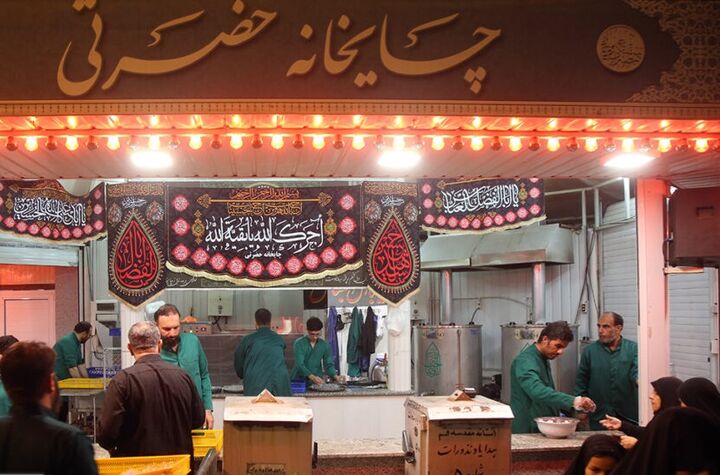 خدمت‌رسانی موکب‌های حرم حضرت معصومه(س) تا پایان صفر