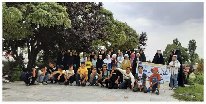 برگزاری اردوی یک‌روزه اعضای کانون شهدای طوغان در قروه