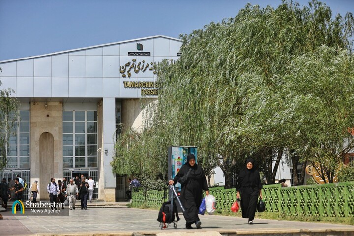 ثبت تردد بیش از ۳ هزار و ۳۰۰  زائر از پایانه مرزی تمرچین در شبانه روز گذشته