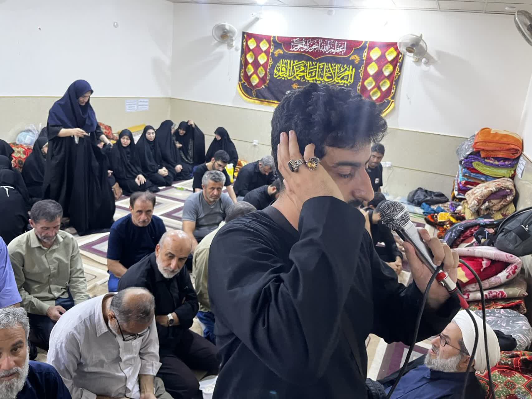 رفع عطش با یخ در بهشت گیلان در گرمای شدید عراق