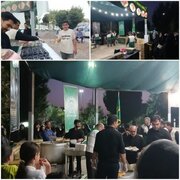 برپایی موکب چایخانه امام رضا(ع) در سنقروکلیایی با خدمات فرهنگی و اطعام هزار زائر