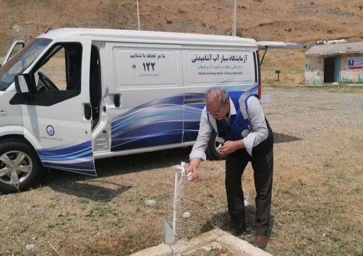 آزمایشگاه سیار پیشرفته برای تامین آب پایدار و بهداشتی مستقر شد