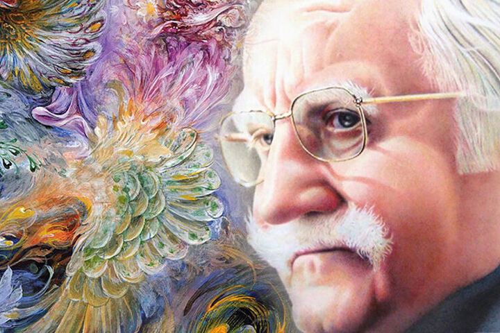 نگارگر روضه‌ رضوان؛ استاد محمود فرشچیان