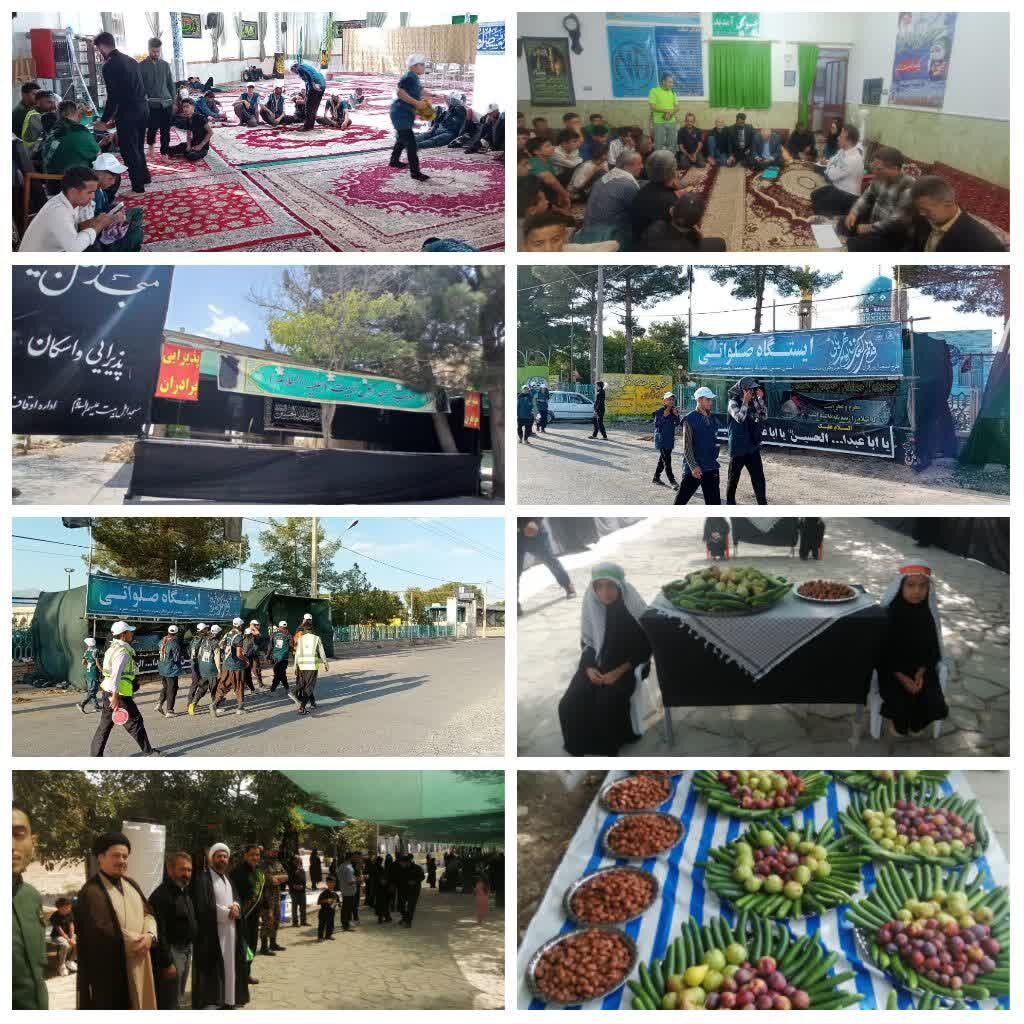 میزبانی از زائرین پیاده رضوی در بقاع متبرکه خراسان