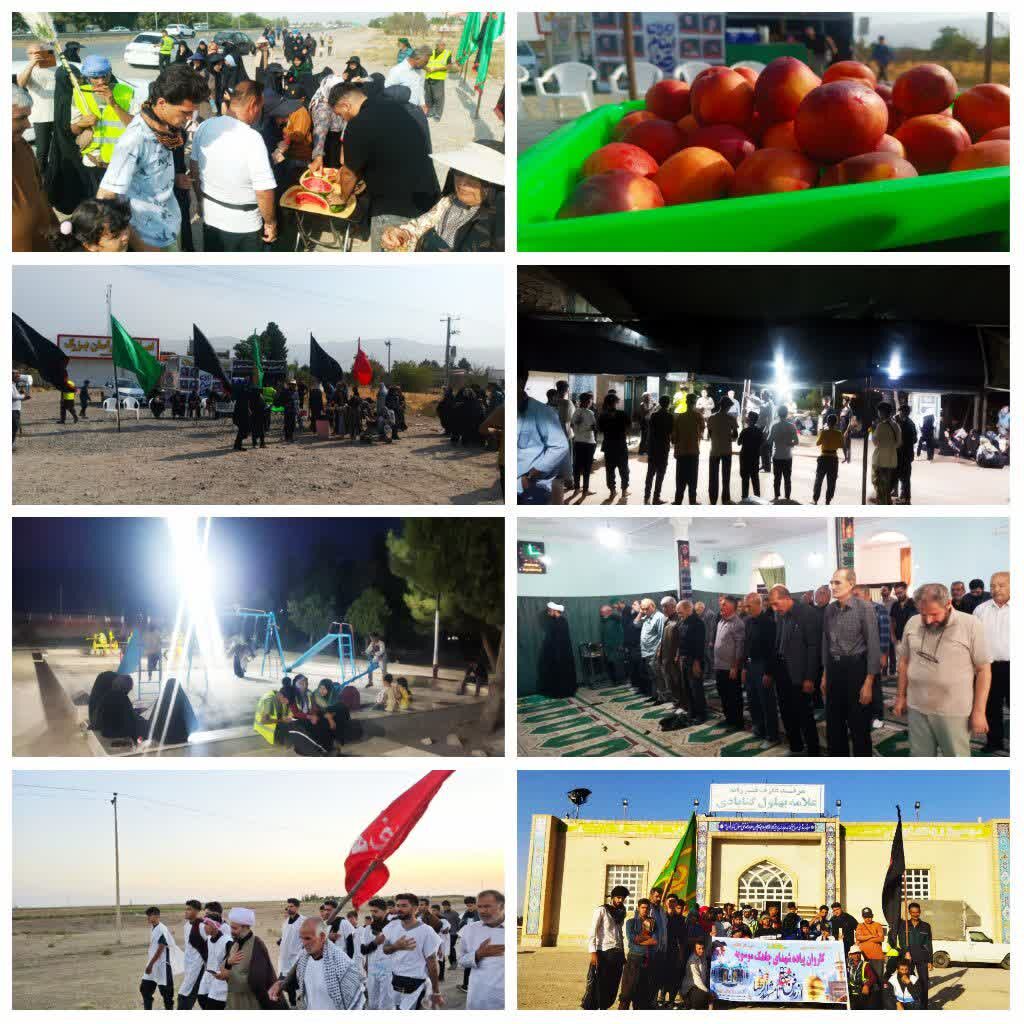 میزبانی از زائرین پیاده رضوی در بقاع متبرکه خراسان