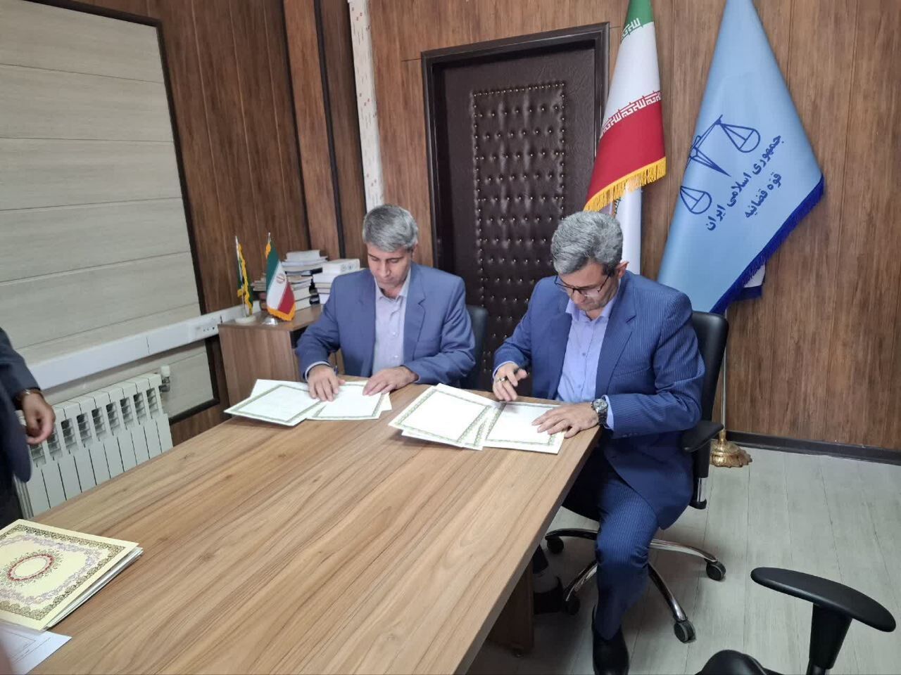 هیئت صلح اداره کل منابع طبیعی و آبخیزداری استان کردستان افتتاح شد