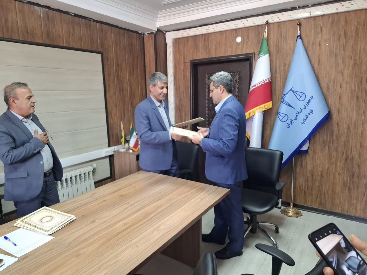 هیئت صلح اداره کل منابع طبیعی و آبخیزداری استان کردستان افتتاح شد