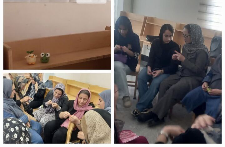 برگزاری کلاس‌های آموزشی بافت عروسک ویژه نوجوانان و مادران در سنندج