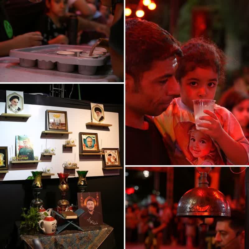 موکب خانوادگی «جون بن حوی» در شیراز؛ میعادگاهی برای جاماندگان اربعین