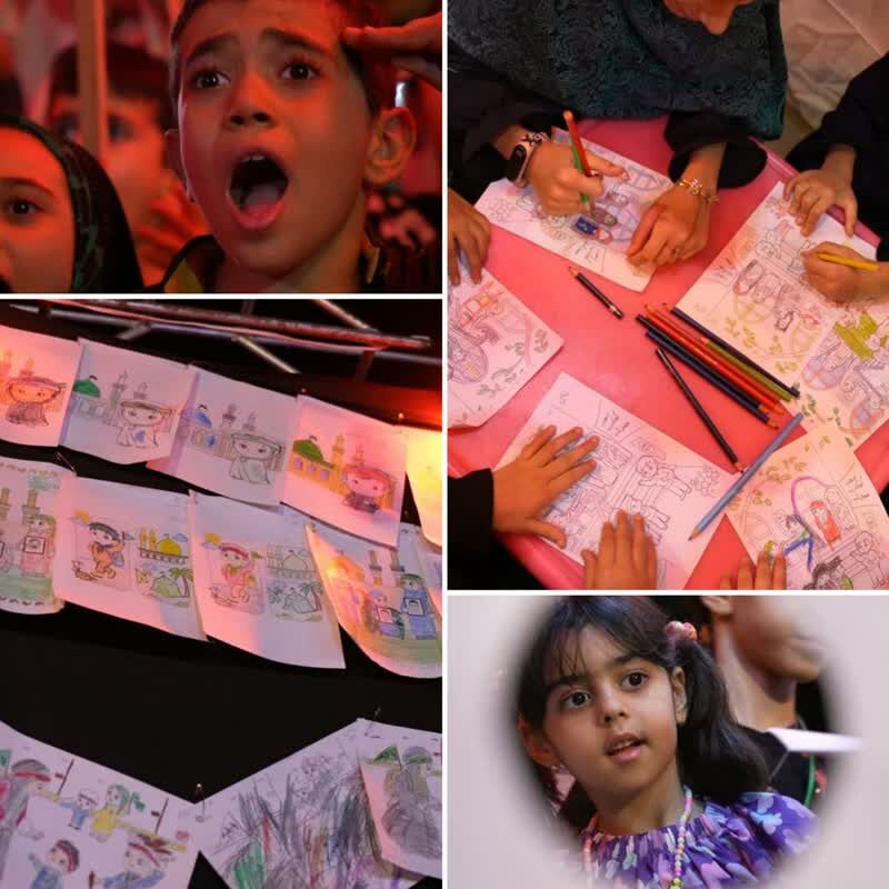 موکب خانوادگی «جون بن حوی» در شیراز؛ میعادگاهی برای جاماندگان اربعین