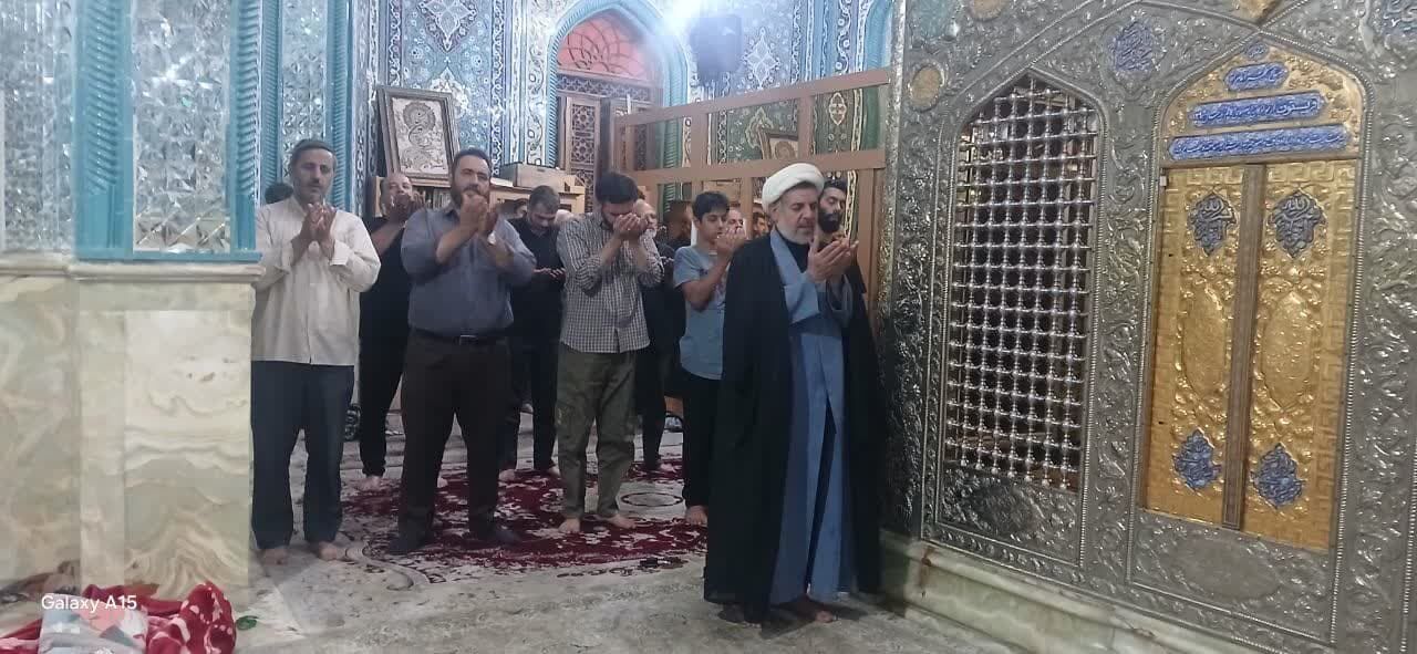 خدمت به ۲۵۰۰ زائر و اجرای برنامه‌های فرهنگی متنوع در موکب امام‌زاده باقر(ع)